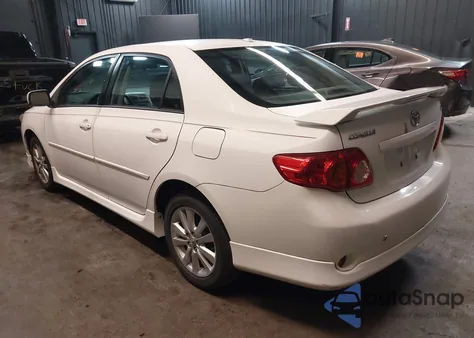2010 Toyota Corolla S from USA, damaged, VIN 2T1BU4EE1AC458548
